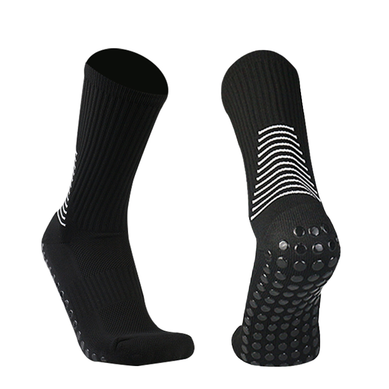 Mens Womens Heel Shield Pattern soccer Socks Sports Square Silicone Non-Slip Football Socks calcetines antideslizante futbol: Beige