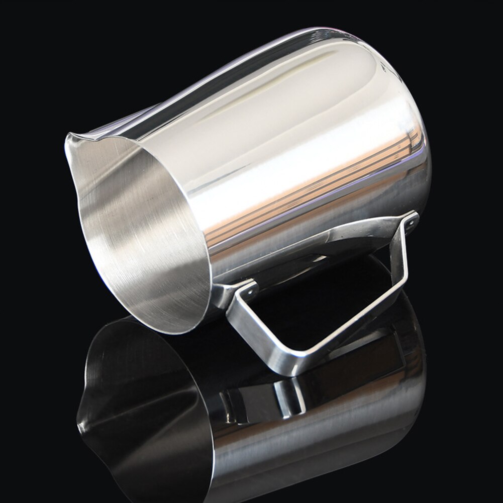 Carafe à café Portable en acier inoxydable, avec thermomètre, nettoyage facile, pour faire mousser le lait, pichet à vapeur, pour la cuisine