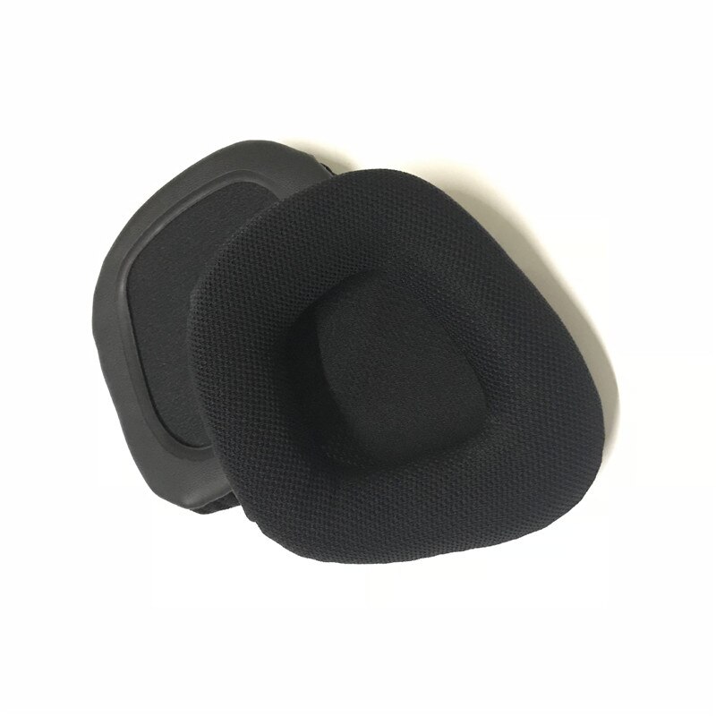 Protein-Ohrpolster für Corsair Void PRO RGB 7.1 Gaming Headset Ersatz-Kopfhörer Memory Foam Ersatz-Ohrpolster Schaumstoff-Ohrpolster: Black