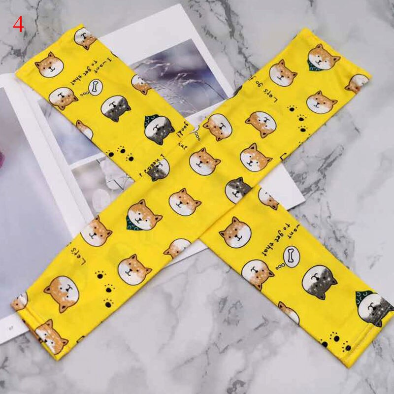 Uv beskyttelse is ærmer armbeskyttere ærmer solbeskyttelse ærmer is silke ærmer anti-myg kvinde hånd ærme: 4