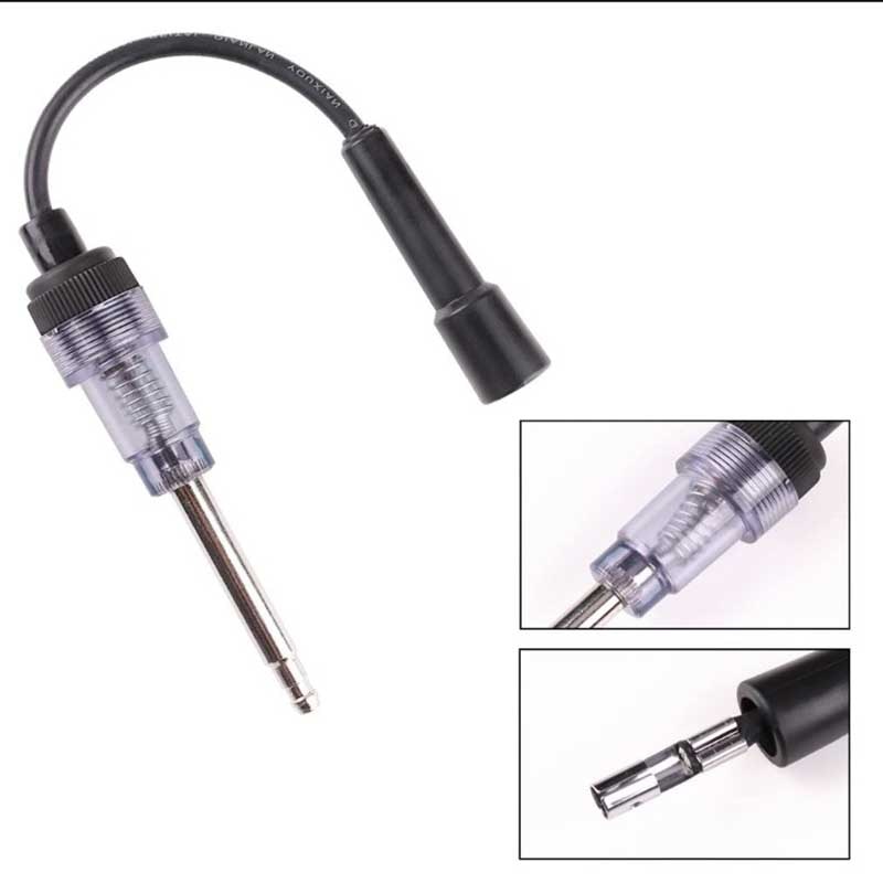 Probador de bujías de coche, sistema de ignición, bobina de motor, herramienta de prueba de diagnóstico de automóviles en línea, probador de chispa de Igniton, prueba de chispa de cable