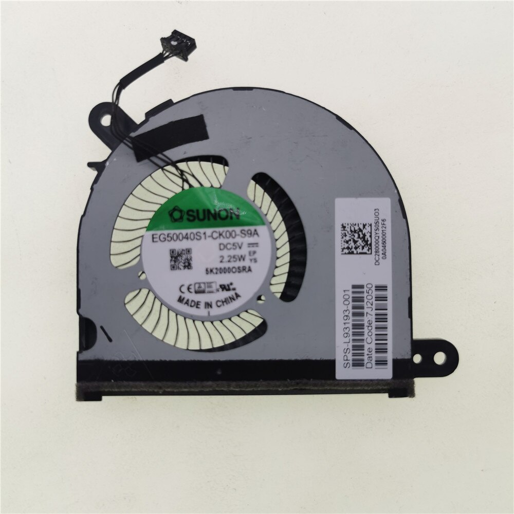 original CPU Cooling fan VIDEO GPU Cooling Fan left right Fan For HP ENVY X360 15M-ED TPN-C149 FAN L93193-001 L93194-001