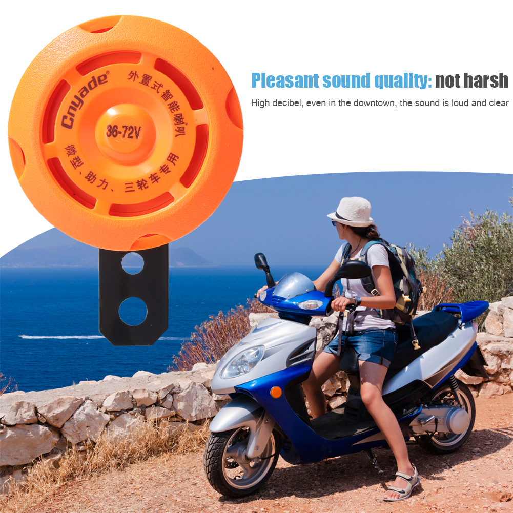 36V/48V/60V Universele Motorfiets Elektrische Claxon Waterdicht Scooter Accessoires