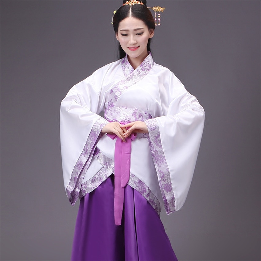 4 farbe Traditionelle Chinesische Kleidung Alte tanzen Kostüm Hanfu für Frauen Festival Outfit Frau Leistung Kostümich Kleid