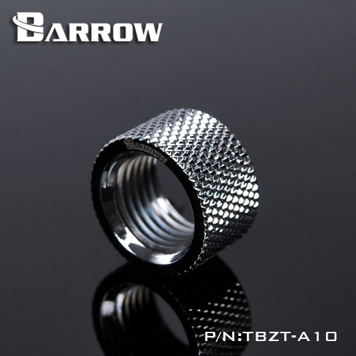 Barrow G1/4" 10mm Double Female Thread Extend Joint Fitting Connector TBZT-A10