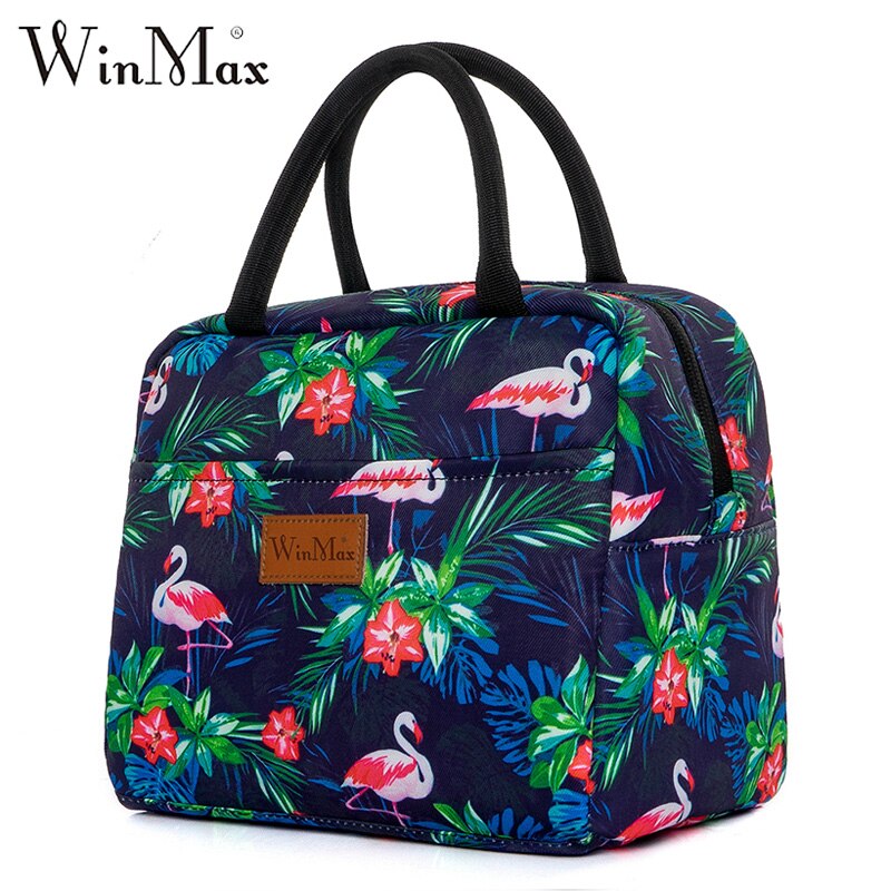 Winmax 1-2 Person Insulation Thermal Lunch Bag Large Waterproof Office Food Fruit Organizer School Lunch Box Family Cooler Bag: 1