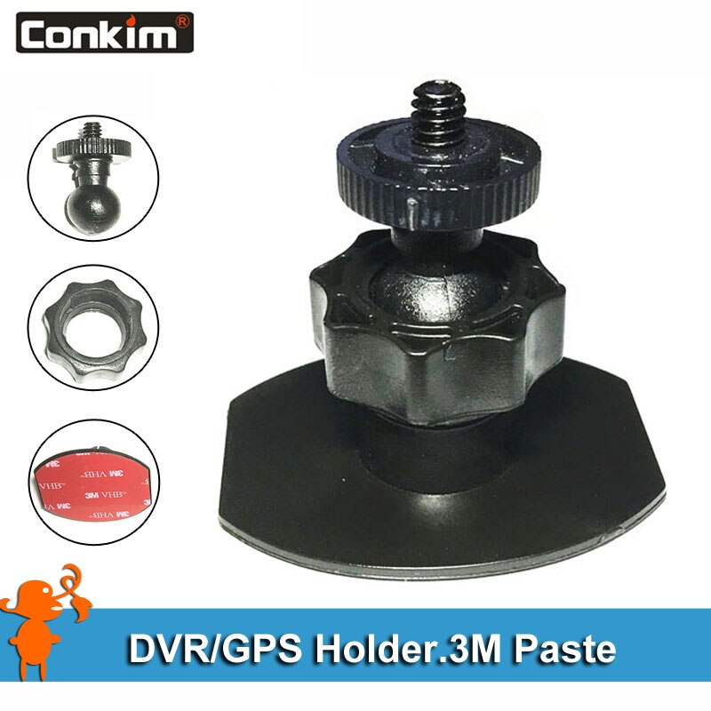 3M Plak Stick Car Camera Mount Houder 360 Graden Voor K6000/H198 Auto Dvr Digitale Camera Mini 3M Sticky Auto Bracket/Gps Houder