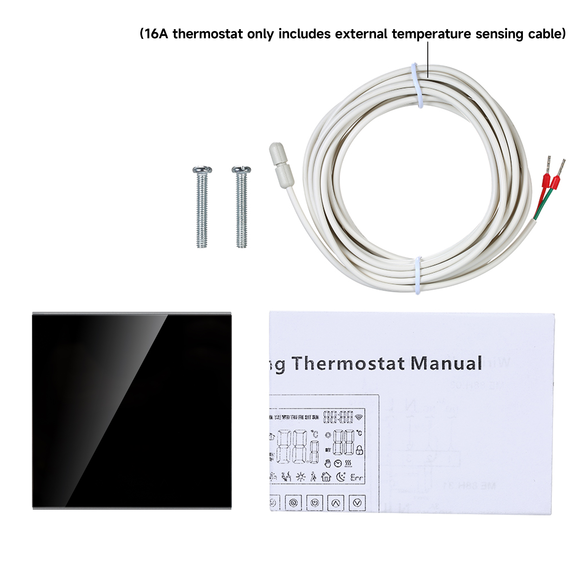 Tuya Wifi Slimme Thermostaat Lcd Touch Screen Voor Elektrische Vloerverwarming Water/Gas Boiler Temperatuur Afstandsbediening