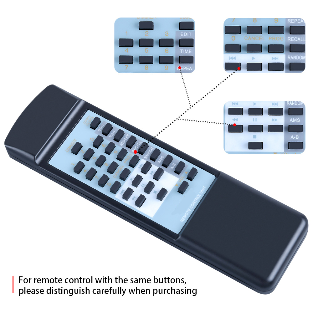 Remote Control For Arcam CD192 CD73 CD62 CD5 CD6 CD7 CD8 CD9 CR224 CD Player