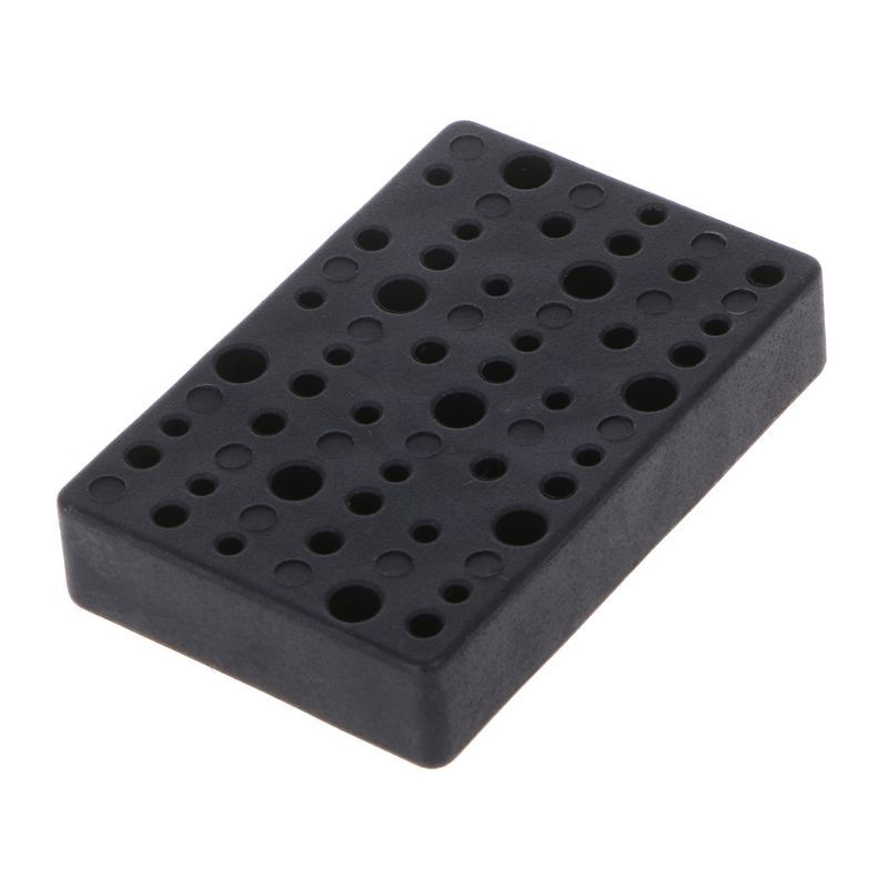 45 Holes Electric Drill Bit Storage Block Box Drill Head Holder Organizer Case