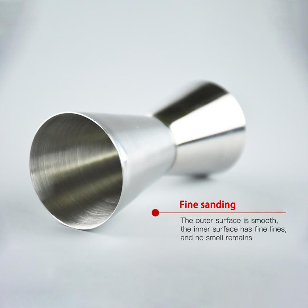 15/30ML Stainless Steel Measuring Cup Bar Metal Measuring Wine Glass Ounce Cup Bartending Measurement For