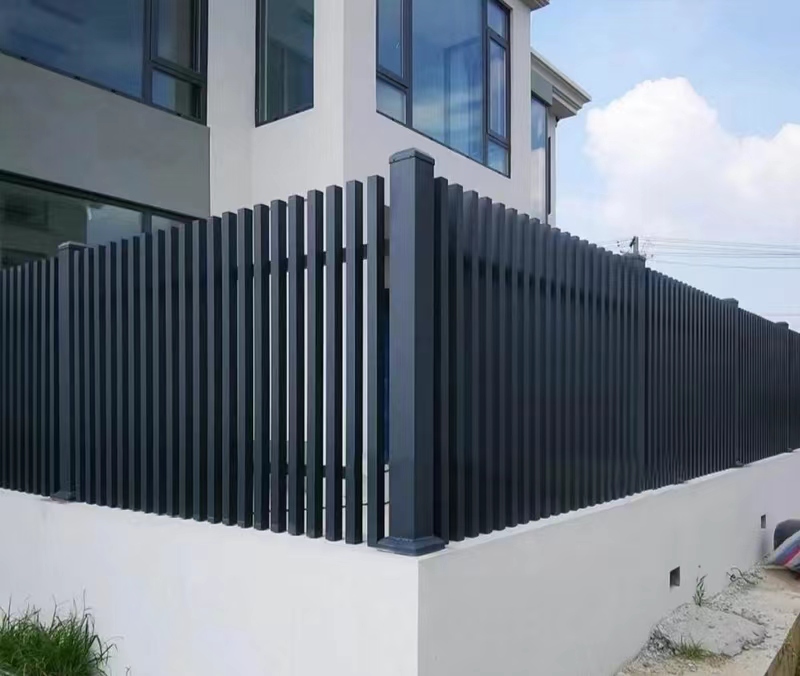 Garde-corps artistique en aluminium, clôture de cour de villa, balustrade murale domestique en alliage d'aluminium, clôture résidentielle, balcon, garde-corps chinois: BLANC