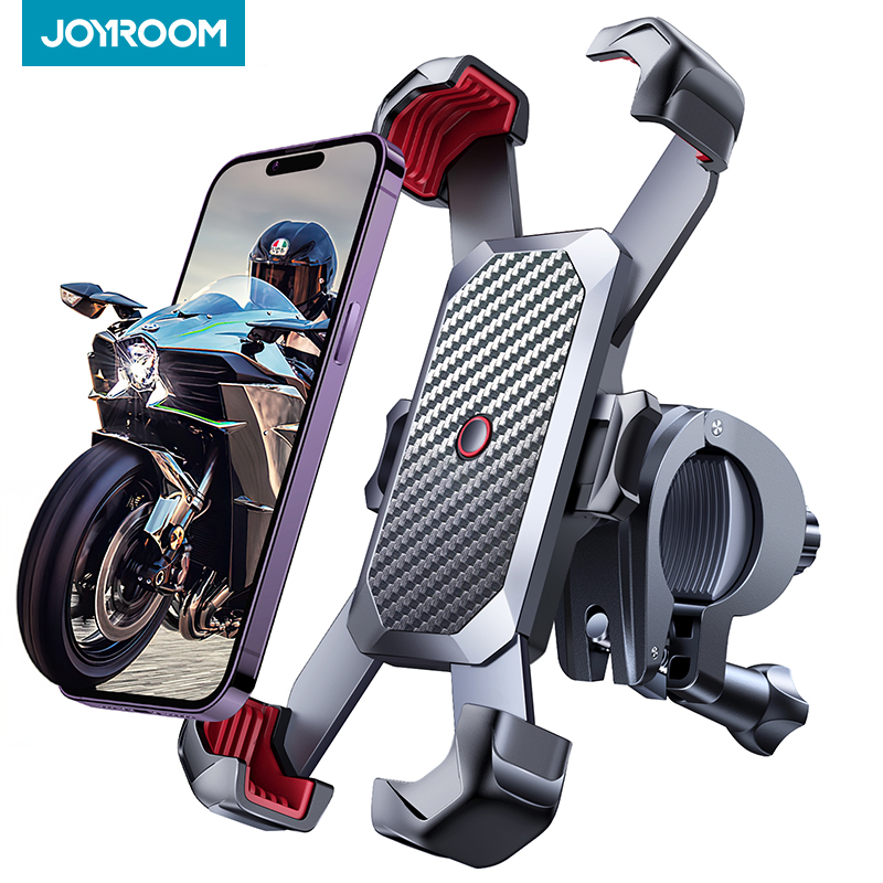 Joyroom Universel Vélo Support de Téléphone pour 4.7-7 pouces Téléphone Portable 360 ° Vue Vélo Support de Téléphone Support Antichoc invite ket JR-ZS288