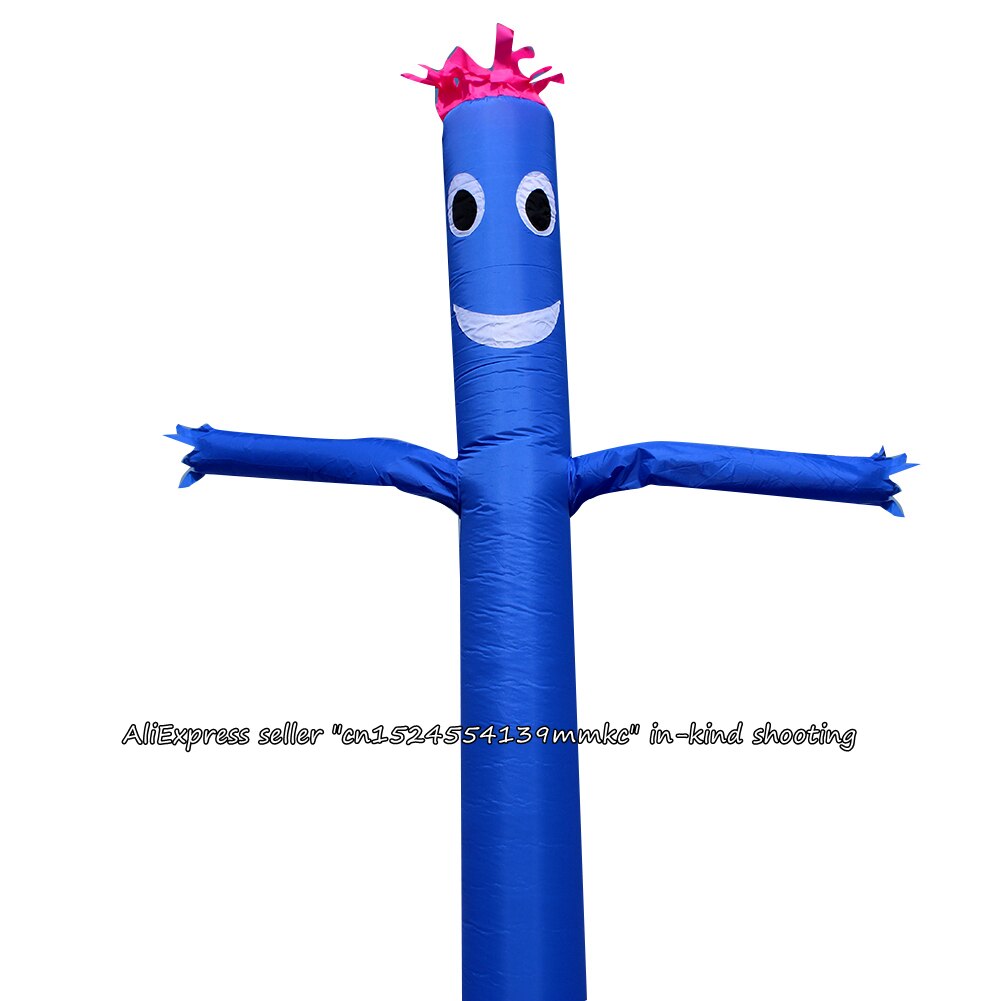 Air Dancer Sky Dancer Inflatable Tube Dance Puppet Wind Flying 10ft For 12inch Blower (Blue)