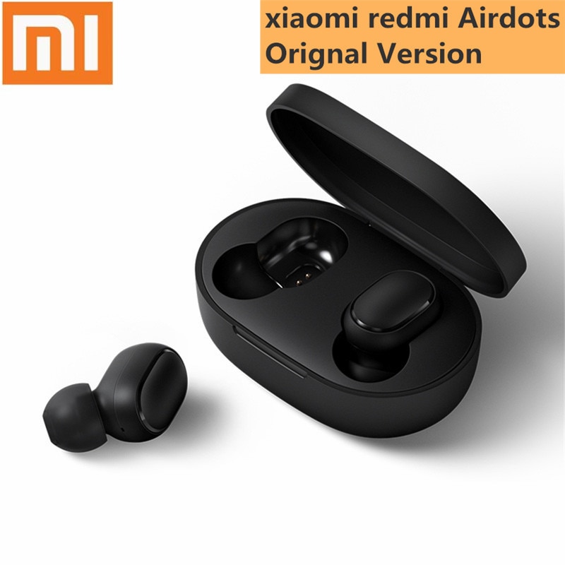 Originele Xiaomi Redmi Airdots Tws Tuur Draadloze Koptelefoon Mini In-Ear Sport Muziek Stereo Bluetooth 5.0 Mic Headset