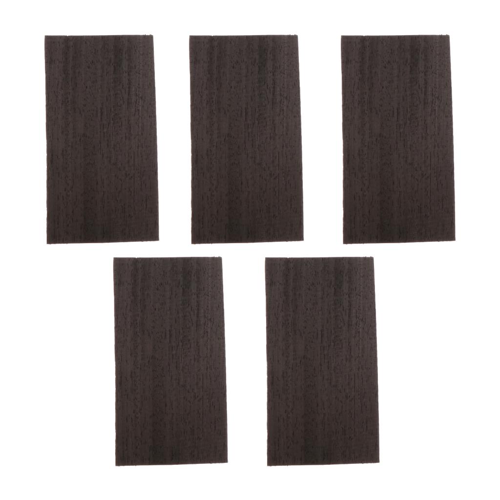 Juego de 5 uds. De chapa de madera para guitarra, chapa decorativa para guitarra, carcasa para guitarra, recambio de guitarra, accesorios para herramientas