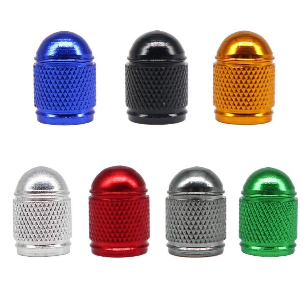 2 stks Fiets Wiel Band Bedekt Protector Road MTB Amerikaanse Schrader ventiel Stofdicht Fiets Ventiel mondstuk Cap 7 kleur DC0631