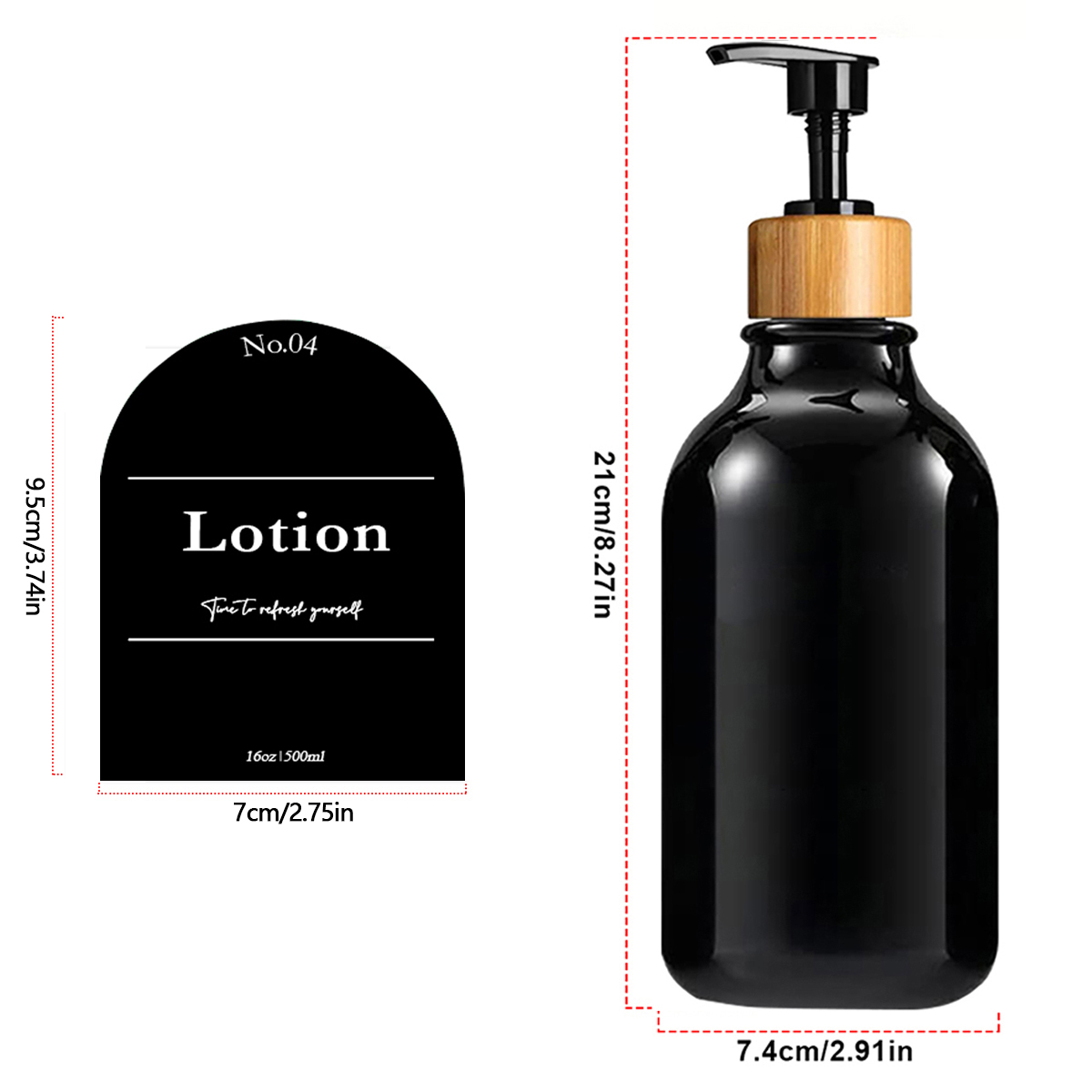 Dispensador de jabón con bandeja de bambú para cocina, baño, decoración de fregadero, botella de jabón para champú, acondicionador, lavado de cuerpo, dispensador de lavado de manos