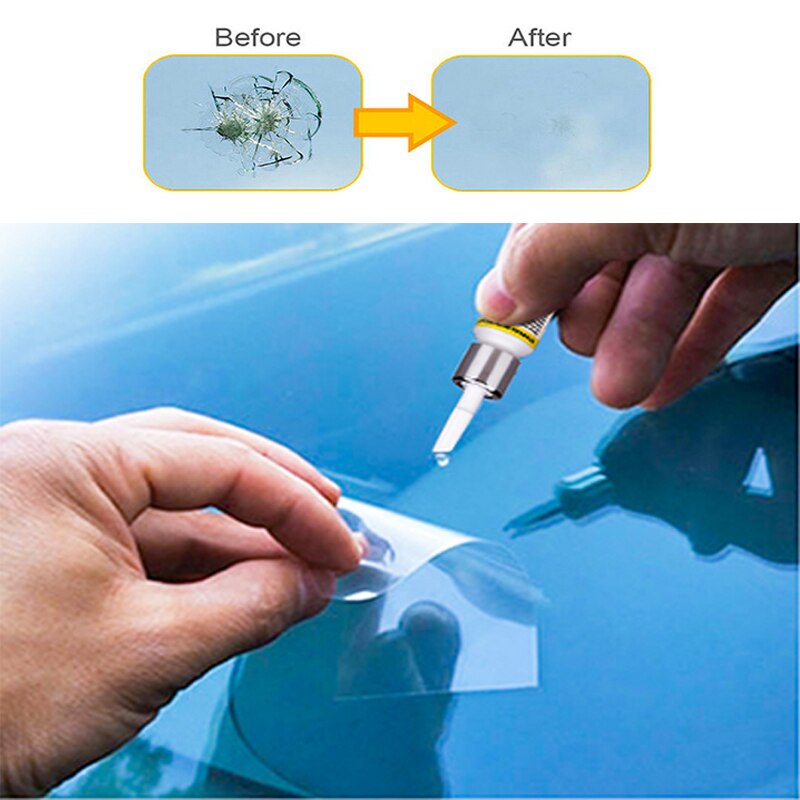 Car Windscreen Repair Kit Glass Windshield Restore Repairing Tools Set UV Light DIY Car Auto Kit Glass for Chip Crack