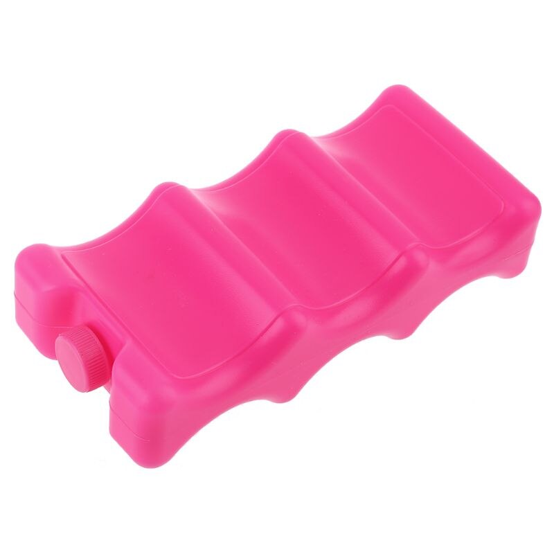 600ml Reusable Ice Brick Ice Block Ice Pack Cooler Milk Storage For Cooler Bag