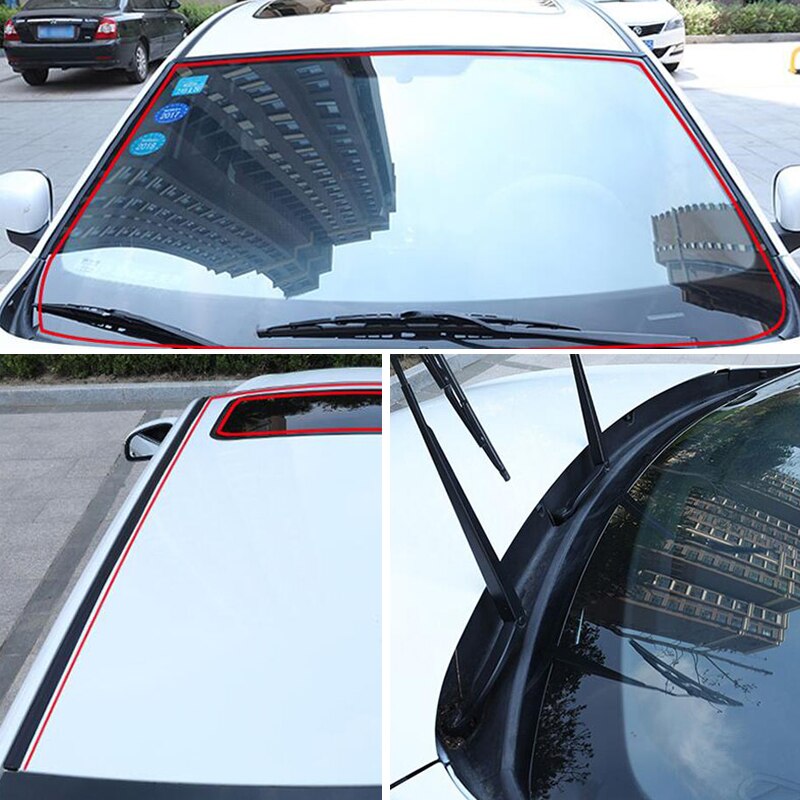 Tira de sellado del Protector del parabrisas del techo del coche para Hyundai solaris accent ix35 i20 elantra santa fe tucson getz
