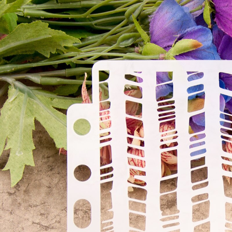 14.1cmx13cm Reusable Plastic Painting Templates Stencils Mold for Fabric, Scrapbook, Painting DIY Art Projects(Tree) S74