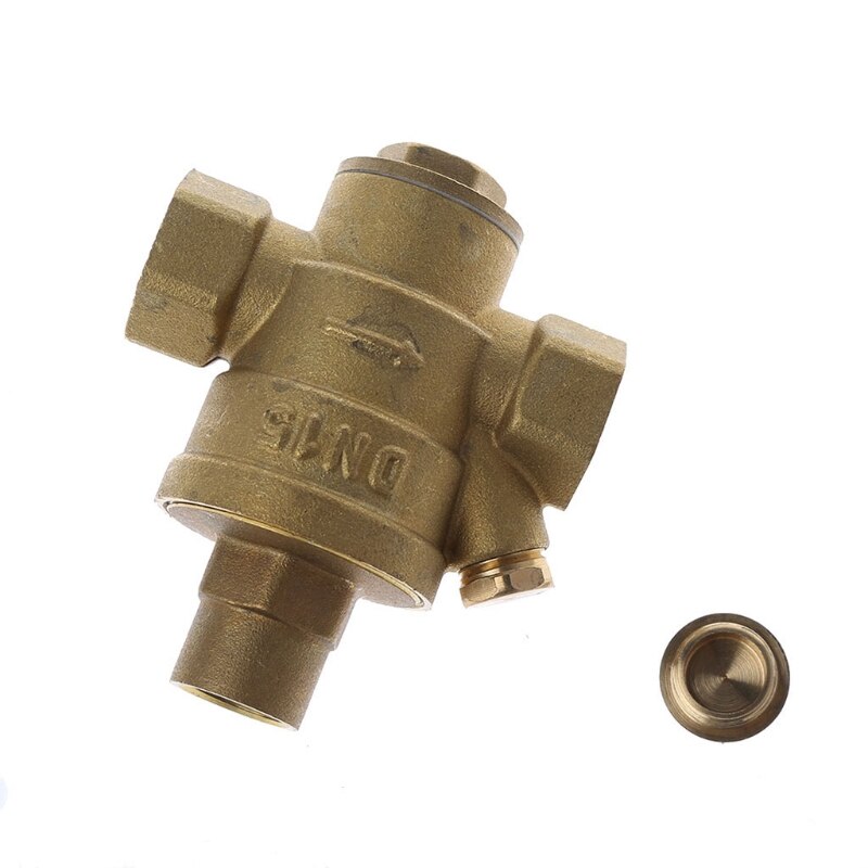 DN15 1/2\" Adjustable Brass Water Pressure Reducing Regulator Valve PN 1.6 Y5LF