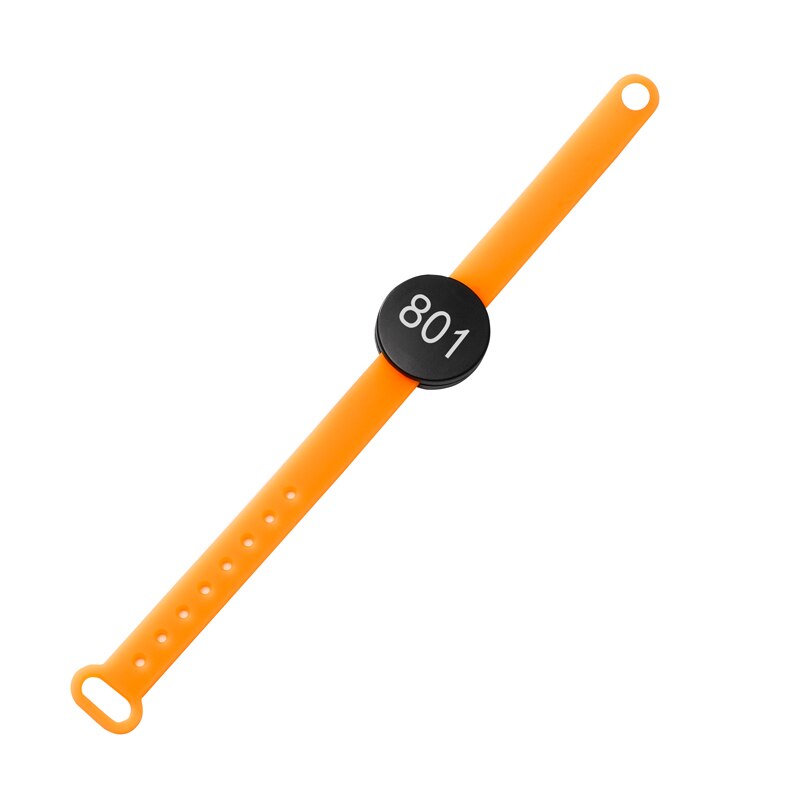 Pulsera EM4100 RFID para cerraduras de taquilla: Orange