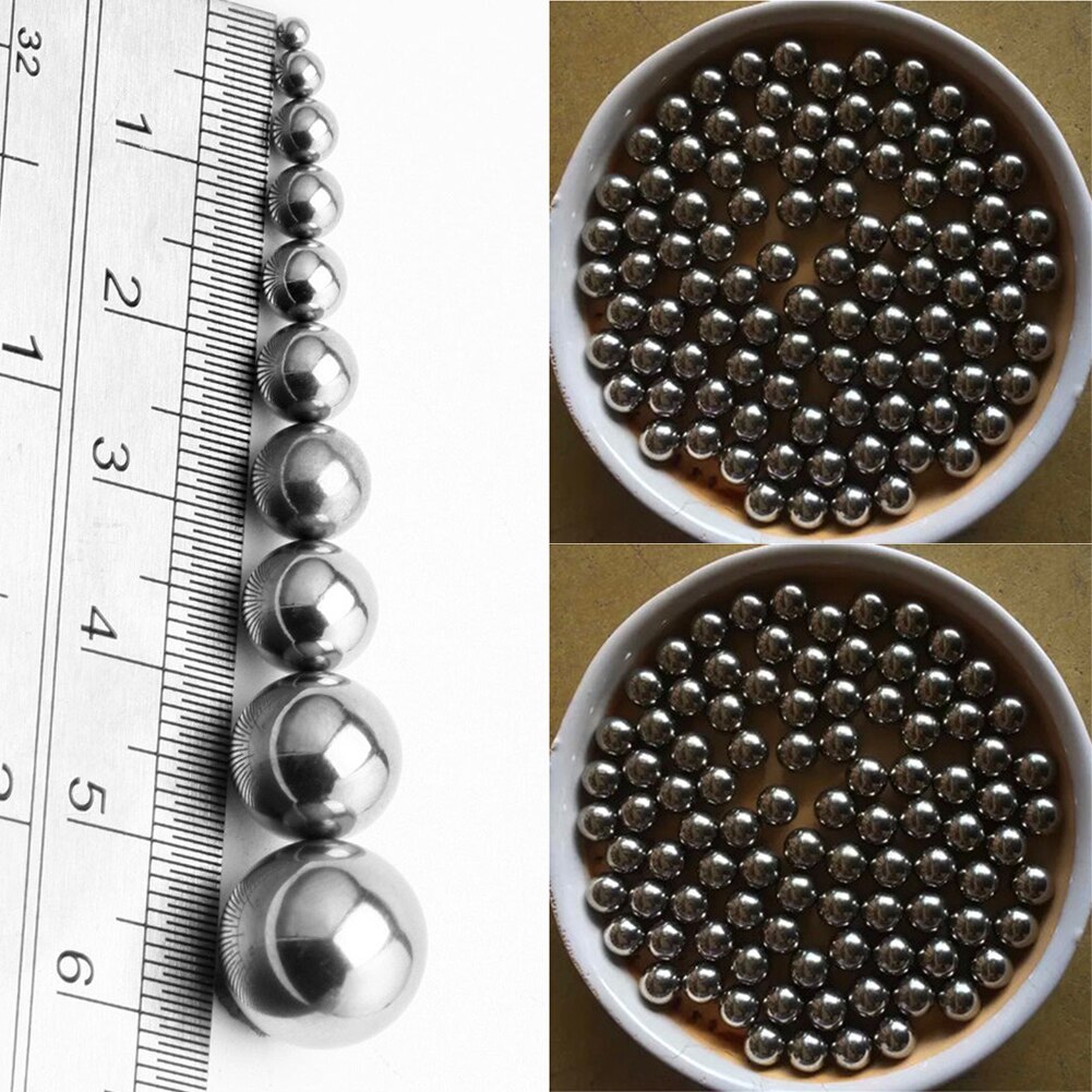 Dia Bearing Balls Stainless Steel Precision 2mm 3 mm 4mm 5mm 6mm 50Pcs/200Pcs for Bcycles Bearings