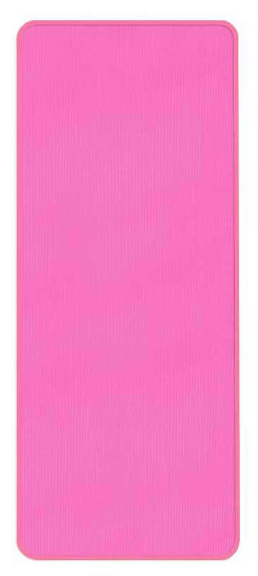 tapis de yoga NBR épais, antidérapant, matelas de gymnastique, sport, Pilates, avec sac et sangle, épaisseur 10 mm, 183cm x 61cm: Pink