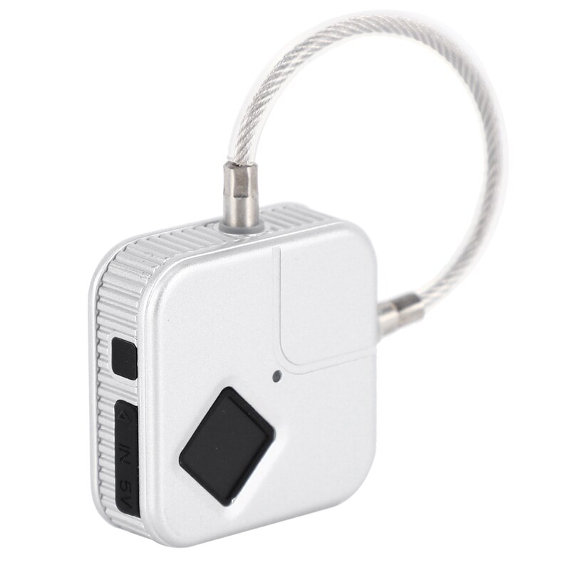 Fingerprint Padlock Anti-Theft Fingerprint Lock Waterproof and Dustproof Multifunctional Fingerprint Padlock