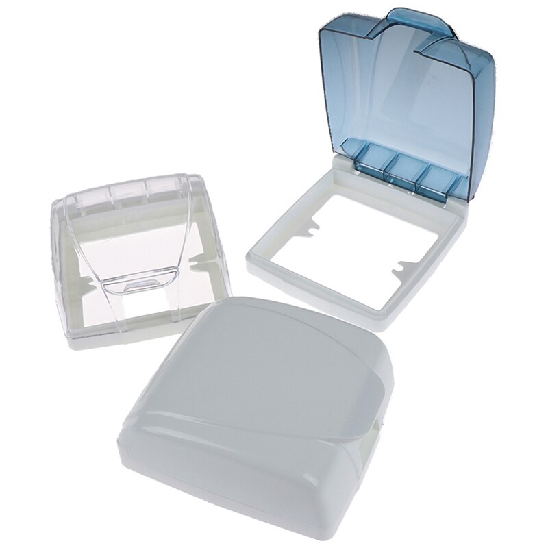 Plastic Wall Switch Waterproof Cover Box 86Type Wall Light Panel Socket Flip Cap Good