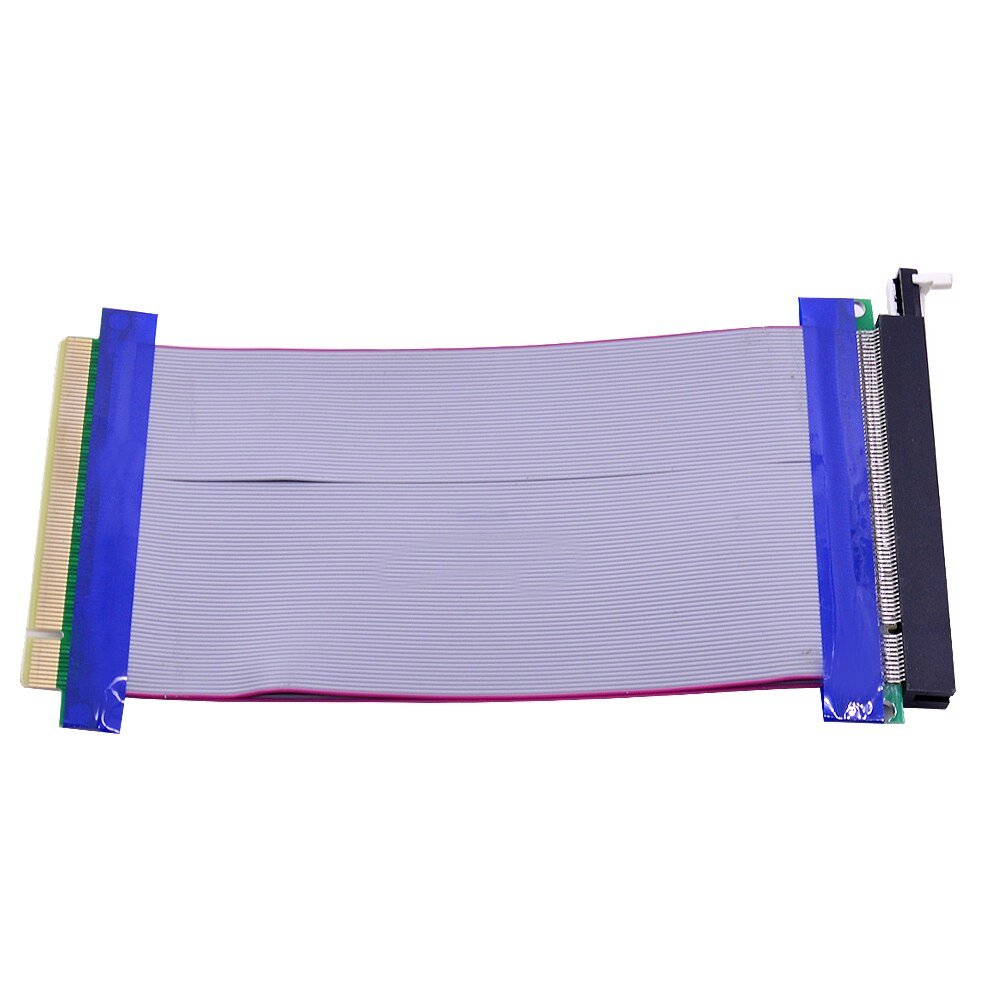 Chipal Pcie 16X Om 16X Riser Card Pci-E Slot Extender Flexibele Lint Kabel Adapter Voor Grafische Kaart Gpu: Without Power Cable