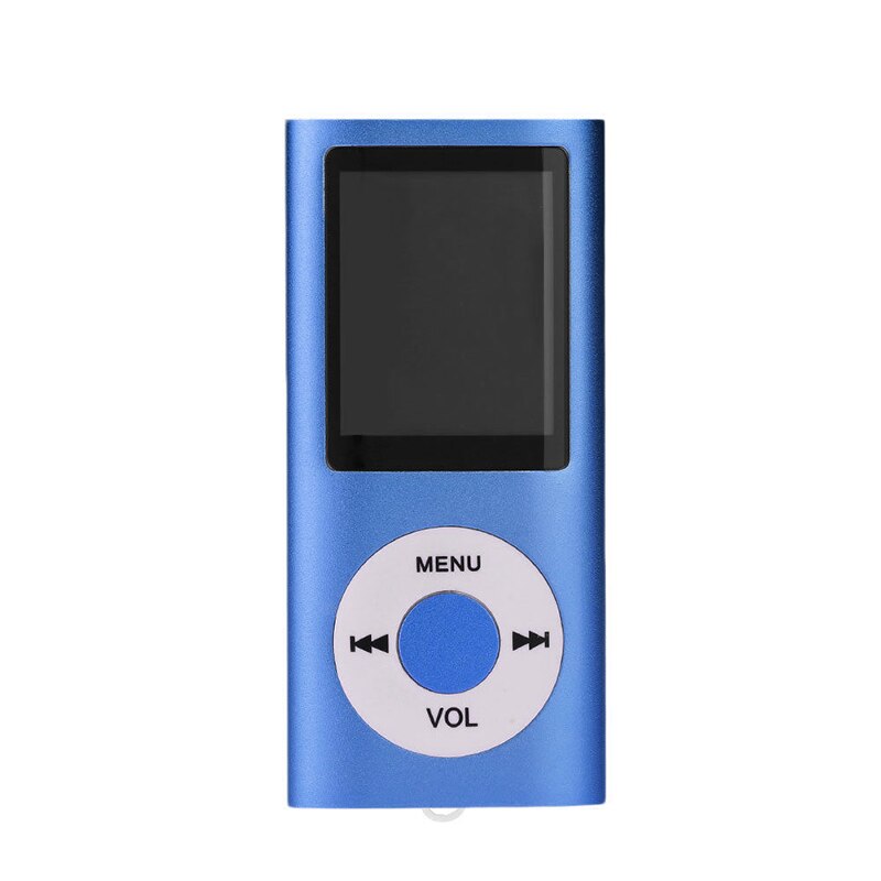 HFES LCD Screen Display Music Media Player MP6 with FM Radio: Blue