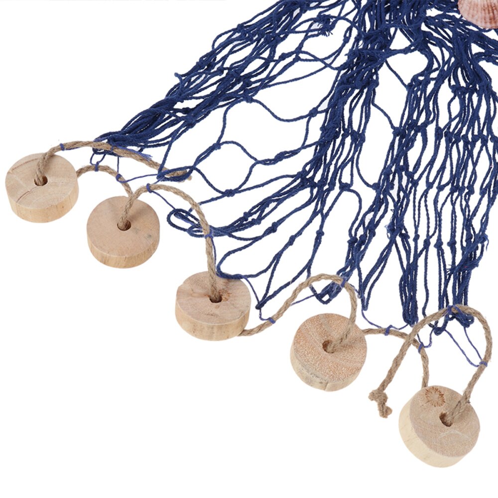 100*200Cm Mediterrane Stijl Decoratieve Vis Netting Marine Visnet Wanddecoratie Fotograferen Achtergrond