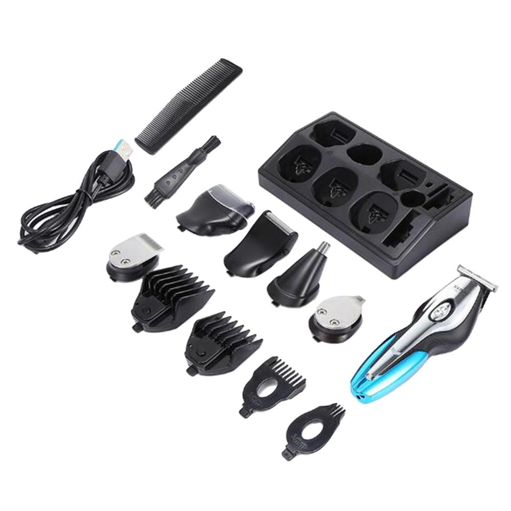 Rechargeable HairTrimmer Hair Clipper Hair Shaving Machine Hair Cutting Beard Electric Razor Hair Trimer Cutter: Option7