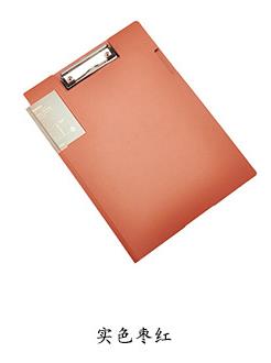 Coloffice A4 Transparante Map Eenvoudige Stijl Enkele Sterke Clip Menu Map Papier Opslag Studenten Briefpapier Kantoorbenodigdheden: Jujube