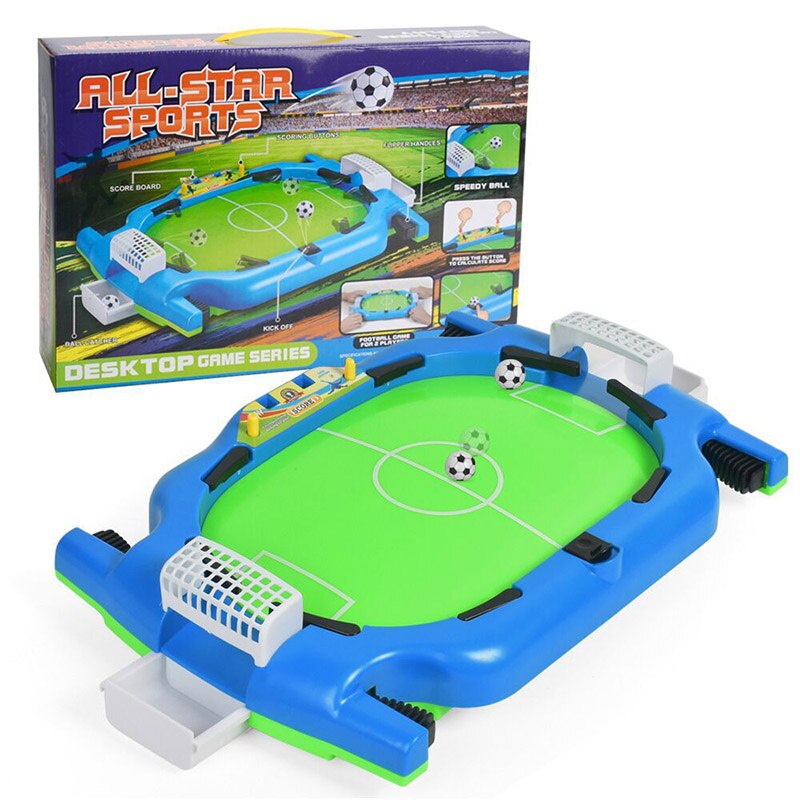 子供ミニデスクトップサッカーシュートゲーム屋内指テーブルボールのパズルのおもちゃアウトドアスポーツおもちゃ