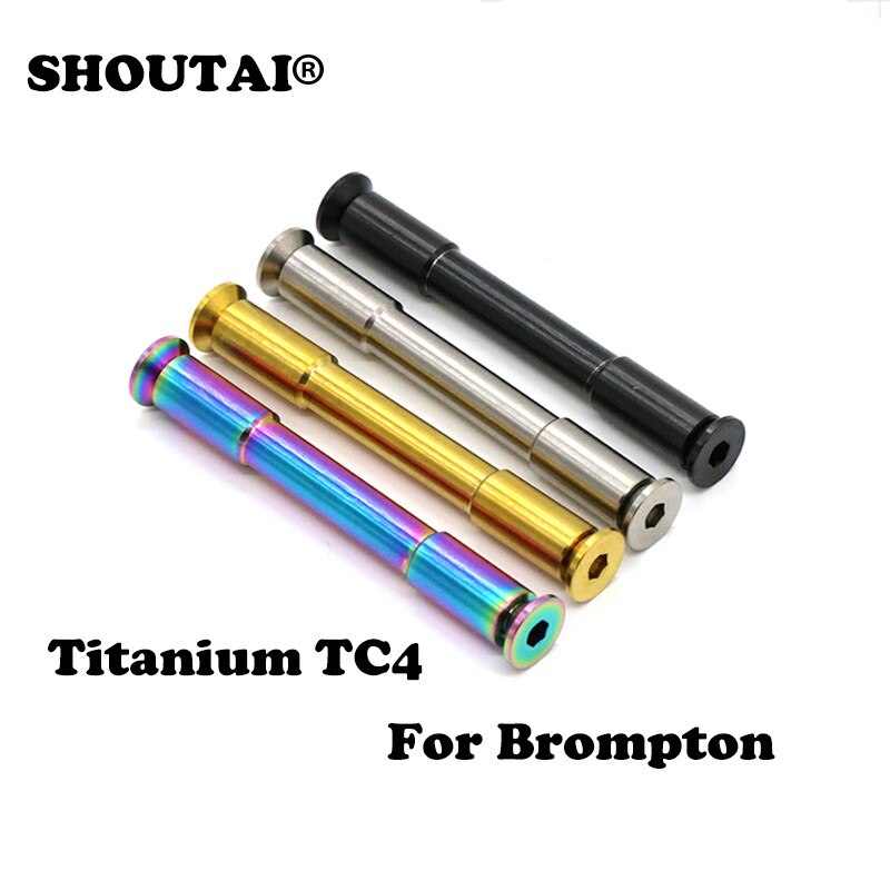 SHOUTAI – fourche arrière de vélo en alliage de titane, ensemble de pivots et boulons pour pièces de vélo Brompton