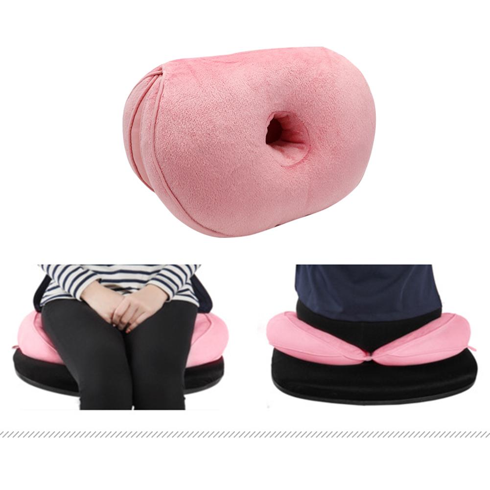 Multifunctional Dual Comfort Cushion Memory Foam Hip Lift Seat Cushions Beautiful Butt Latex Seat Cushion Comfy for Home
