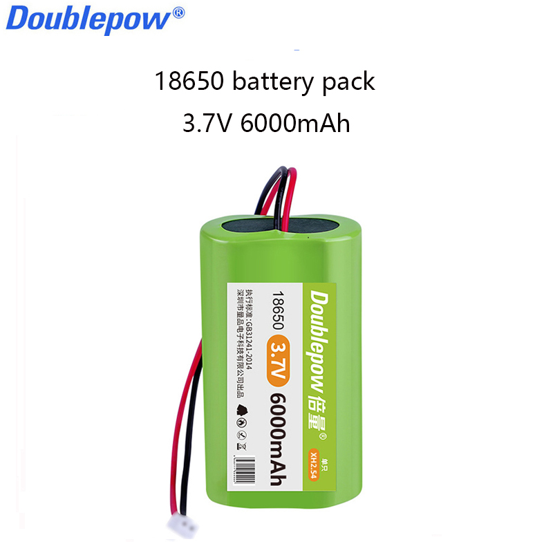 Batería de litio recargable 3,7 V 18650 4400/6000/10500mAh, equipo de monitoreo, Altavoz Bluetooth, Placa de protección