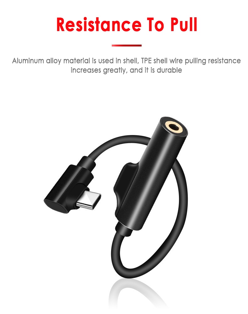 2in1 Typ C zu 3,5mm Kopfhörer AUX Jack Adapter Ladung USB Rollenmaschinenlinie Typc zu 3,5mm Audio- Kabel Konverter Kopfhörer telefon Konverter