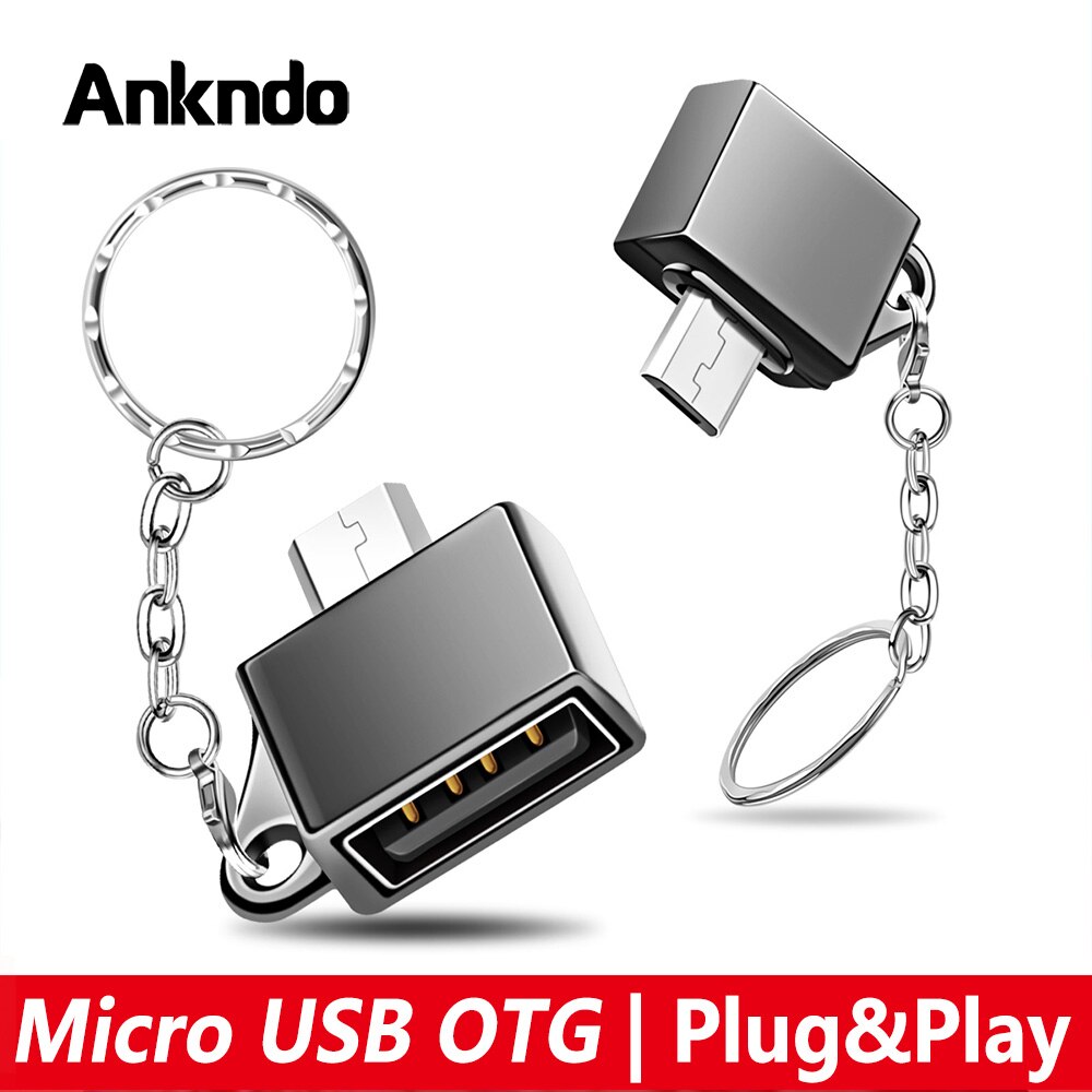 Micro Usb Otg Adapter Android Micro Converter Voor Mobiele Telefoon Tablet Micro Kabel Otg Plug Lading Data Schijf Connector