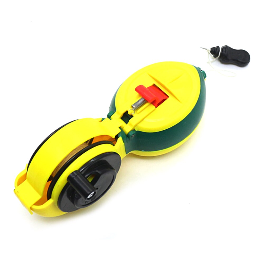 Construction Tool Chalk Line Woodworking Construction Tool Manual Ink Marker Fountain Duct Chalk Line With 8M Nylon Wire Tools