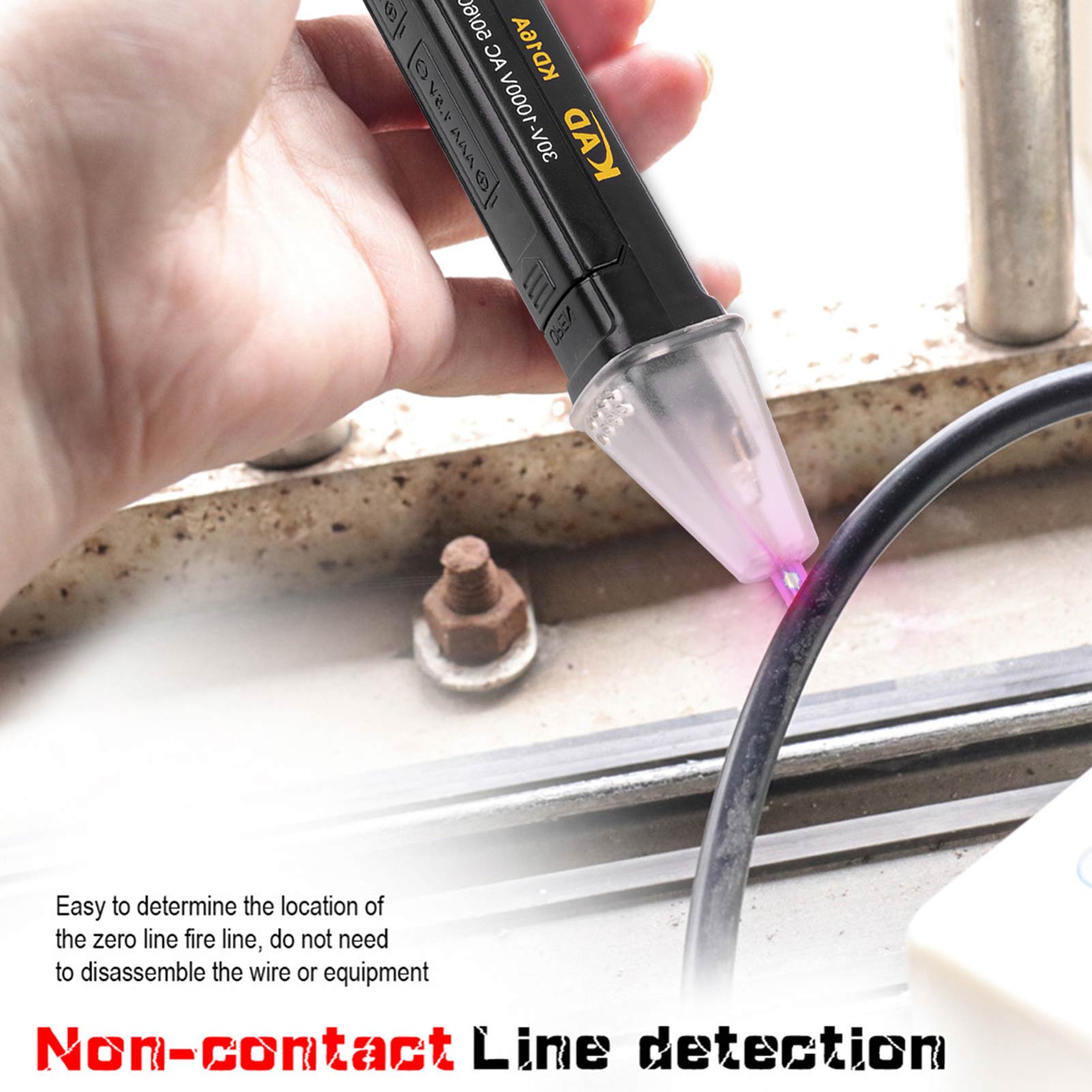 Digital Multimeter Test Pencil Voltage Testing Tool Electrical Tester Meter Capacitance Meter