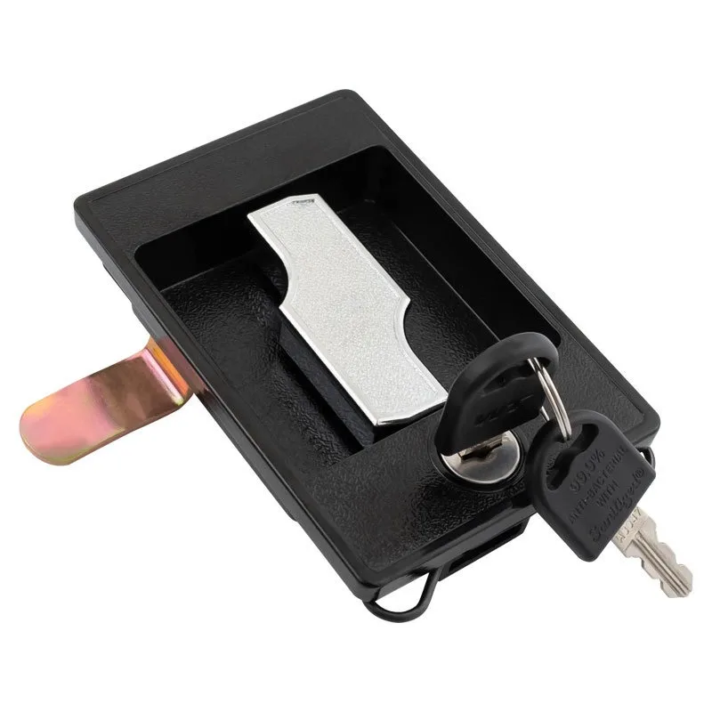 Cerradura de puerta de gabinete, hoja de hierro, archivador, biela, cerradura, herrajes para muebles DIY