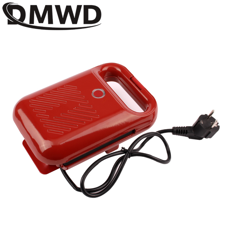 DMWD-Machine électrique multifonction Sanwich Maker, petit-déjeuner léger, poêle à omelette, gril à panini, grille-pain