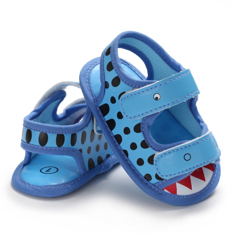 Summer Style Baby Boys Shoes PU Infant Toddler Shoes Soft Sole Outdoor Shoes