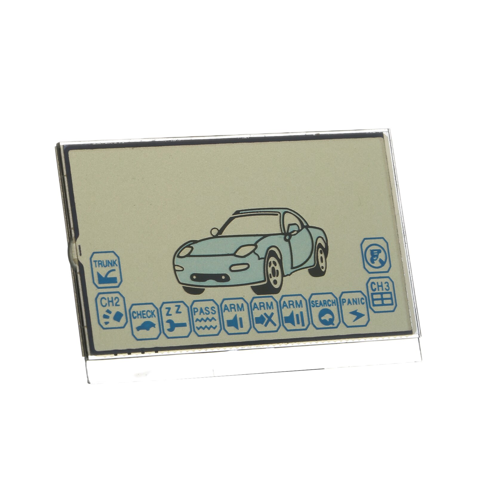 A6 LCD Display Screen for Two way Car Alarm System Starline A6 lcd Remote Control Key Fob Keychain