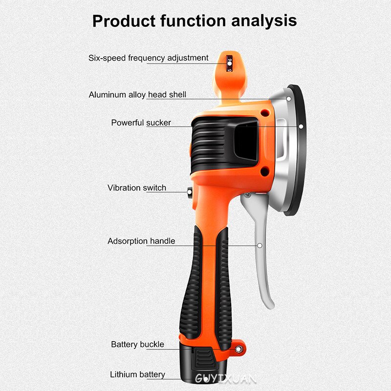 Tile machine tiling machine paving the floor tile tiling tiling artifact tiling artifact high-power wall tile vibrator
